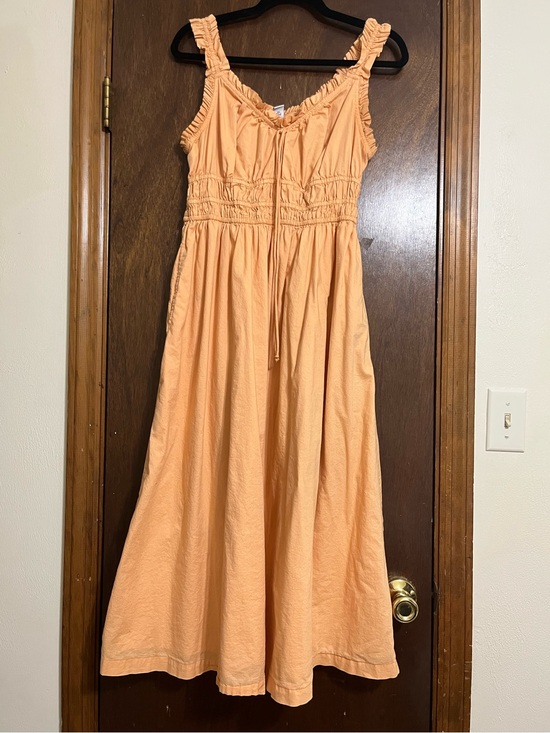 Old Navy Dresses & Skirts - Old Navy Peach Ruffle-Strap Maxi Dress